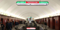 В петербургском метро на станции «Маяковская» произошел сбой в работе дверей - Петербургский дневник