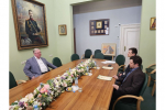 В Центре ИППО Председатель Общества Сергей Степашин провёл встречу с художниками, вернувшимися из Арктики