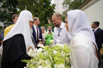 Председатель Комитета Почетных членов ИППО Святейший Патриарх Московский и всея Руси Кирилл освятил храм священномученика Власия в Старой Конюшенной Слободе г. Москвы
