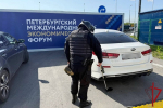 Сотрудники и военнослужащие Росгвардии приняли участие в обеспечении безопасности XXVIII Петербургского международного экономического форума