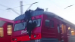 Скриншот: видео транспортной полиции СЗФО