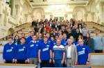 в культурной столице участники проекта «политзавод» встретились с председателем заксобрания санкт-петербурга, секретарем регионального отделения партии «единая россия» александром бельским  картинки мгер