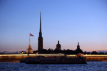 Два теплохода столкнулись после разводки мостов в Петербурге