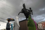 Желтый уровень погодной опасности объявили в Петербурге 21 июля