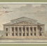Ж. -Ф. Тома де Томон. Проект Большого театра в Санкт-Петербурге. 1802 год. - Культура Петербурга