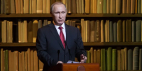 Путин наблюдает за учениями Военно-морского флота из Петербурга  - ГАZЕТА.СПб