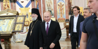 Кронштадт принимает Верховного главнокомандующего ВС РФ Владимира Путина - Петербургский дневник