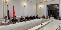 Представители Росгвардии провели встречу с атаманом Северо-Западного Казачьего войска - Росгвардия