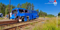 В Лодейнопольском районе автобус с паломниками попал под поезд - ГТРК Санкт-Петербург