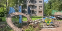 Прокуратура добилась сноса опасной детской площадки в Петербурге - ГАZЕТА.СПб