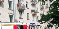 Спасатели вытащили троих жильцов из горящей квартиры на проспекте Стачек - ГАZЕТА.СПб