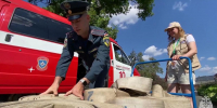 Скриншот видео: МЧС по Петербургу - Мой район