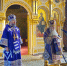 Епископ Вениамин сослужил митрополиту Санкт-Петербургскому и Ладожскому в праздник происхождения честных древ Животворящего Креста Господня - Свято-Троицкая Александро-Невская Лавра