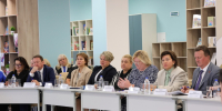 Под председательством главы администрации Московского района Владимира Ушакова состоялось выездное заседание Коллегии администрации Московского района - Московский район