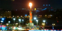 Ростральные колонны зажгли в Петербурге - Петербургский дневник