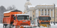 Уже начали готовиться к снегопадам в Петербурге - Spbdnevnik.ru