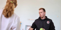 Полиция Петербурга провела спортивный праздник для пациентов детского санатория - Комсомольская правда