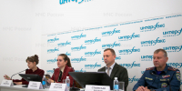 Пресс-конференция в "Интерфаксе", посвященная готовности школ Петербурга к новому учебному году - МЧС России