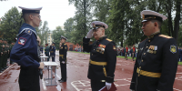 Будущие военные врачи приняли присягу на плацу Военно-медицинской академии - Военно-медицинская академия имени С.М. Кирова