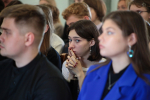 Ректор Сергей Тарасов встретился с первокурсниками — победителями олимпиад, стобалльниками и чемпионами