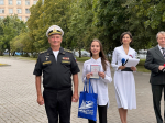 В Невском районе состоялся торжественный церемониал, посвященный Дню Государственного флага Российской Федерации