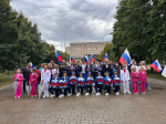 В Невском районе состоялся торжественный церемониал, посвященный Дню Государственного флага Российской Федерации