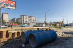 Финишная прямая: завершается реконструкция водопроводной магистрали на Богатырском проспекте – осталось проложить 400 метров