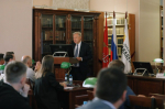 Андрей Хлутков прочитал лекцию для финалистов первого потока кадровой программы «Время героев Санкт-Петербурга»