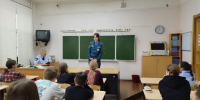 Встреча с пожарными в Адмиралтейском районе - Санкт-Петербургское отделение ВДПО