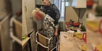 В Адмиралтейском районе наряд Росгвардии пришел на помощь 87-летней женщине, получившей травму в результате падения - Росгвардия