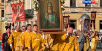В Петербурге крестный ход в День перенесения мощей Александра Невского - ГТРК Санкт-Петербург
