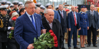 Александр Беглов: На въезде в Кронштадт установили знак «Город воинской славы», отражающий историю и военный подвиг города-острова - ТК Санкт-Петербург