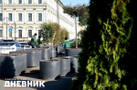 Специалисты приступили к демонтажу сада-трансформера на Исаакиевской площади