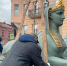 Сфинксы с Египетского моста уехали на реставрацию - ГТРК Санкт-Петербург