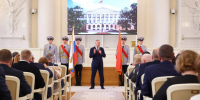 Александр Беглов вручил госнаграды врачам, деятелям культуры, руководителям предприятий, работникам госорганов и участникам СВО - tvspb.ru - ТК Санкт-Петербург