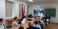 В Кировском районе состоялся телемост школьников из Санкт‑Петербурга и Крыма - Кировский район