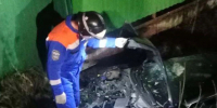 Водитель Hyundai разбился в ДТП, слетев в кювет под Петербургом - Комсомольская правда