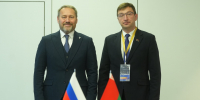 Спикер петербургского парламента провёл встречу с коллегой из Минска - Законодательное собрание