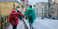Петербург накроют дожди из-за тёплого атмосферного фронта - Metro Петербург