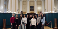 Студенты Президентской академии в Санкт-Петербурге познакомились с историей финансовой системы России в музее Банка России - Северо-Западный институт управления