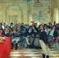 И. Репин. «А. С. Пушкин на экзамене в Царском Селе 8 января 1815 года». Правообладатель: museumpushkin.ru. - Культура Петербурга