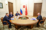 Александр Беглов обсудил с выпускниками президентской программы «Школа мэров» проекты в сфере благоустройства и помощи маломобильным петербуржцам - tvspb.ru