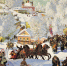 Борис Кустодиев. Масленица (Масленичное катание). 1919 год. Собрание Научно исследовательского музея при Российской академии художеств. Источник: Wikimedia commons - СПбГУ