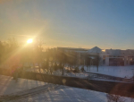 Первое в новом году солнце заметили в Петербурге 1 января