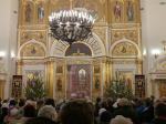 Фото: как прошла рождественская служба в Екатерининском соборе