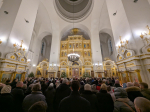 Фото: как прошла рождественская служба в Екатерининском соборе