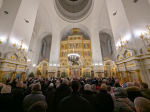 Фото: как прошла рождественская служба в Екатерининском соборе