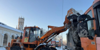 Около тысячи машин вышли убирать улицы Петербурга на Рождество - Петербургский дневник