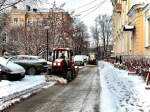 За текущую зиму в Петербурге выпало около 76 см снега: усилена уборка улиц и дворов