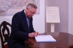 Александр Беглов: Масштабный выставочный проект в Михайловском замке увековечивает память об Александре III – истинном патриоте, сделавшим Россию мощной и независимой